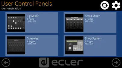 Скриншоты Ecler UCP v2