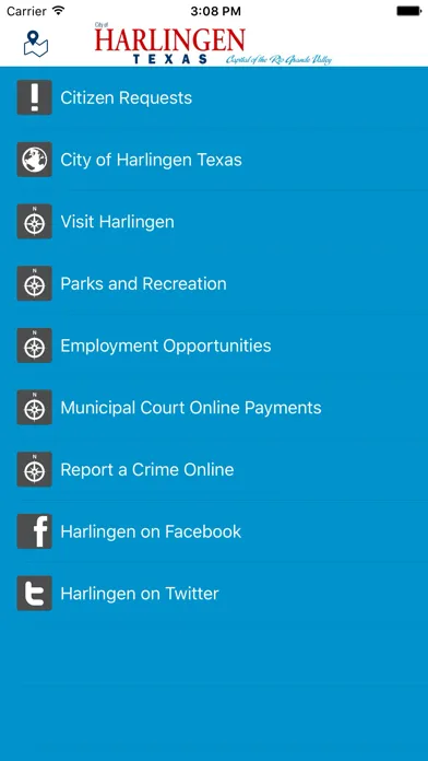 Harlingen, TX City App Screenshots
