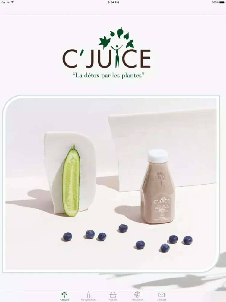 Zrzuty ekranu C'JUICE iPad 