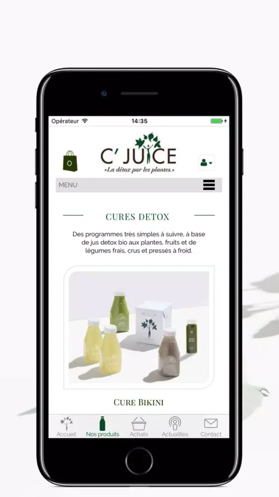 Zrzuty ekranu C'JUICE