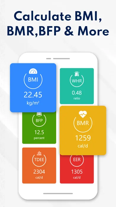 صور BMI, BMR & Body Fat Calculator