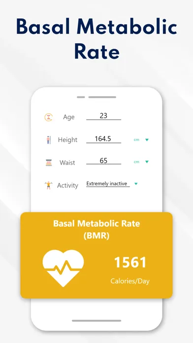 صور BMI, BMR & Body Fat Calculator