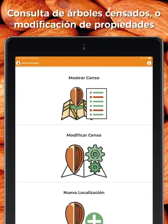 تصاویر Censo Almendro Amargo iPad 