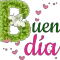 stickers buenos dias wasticker