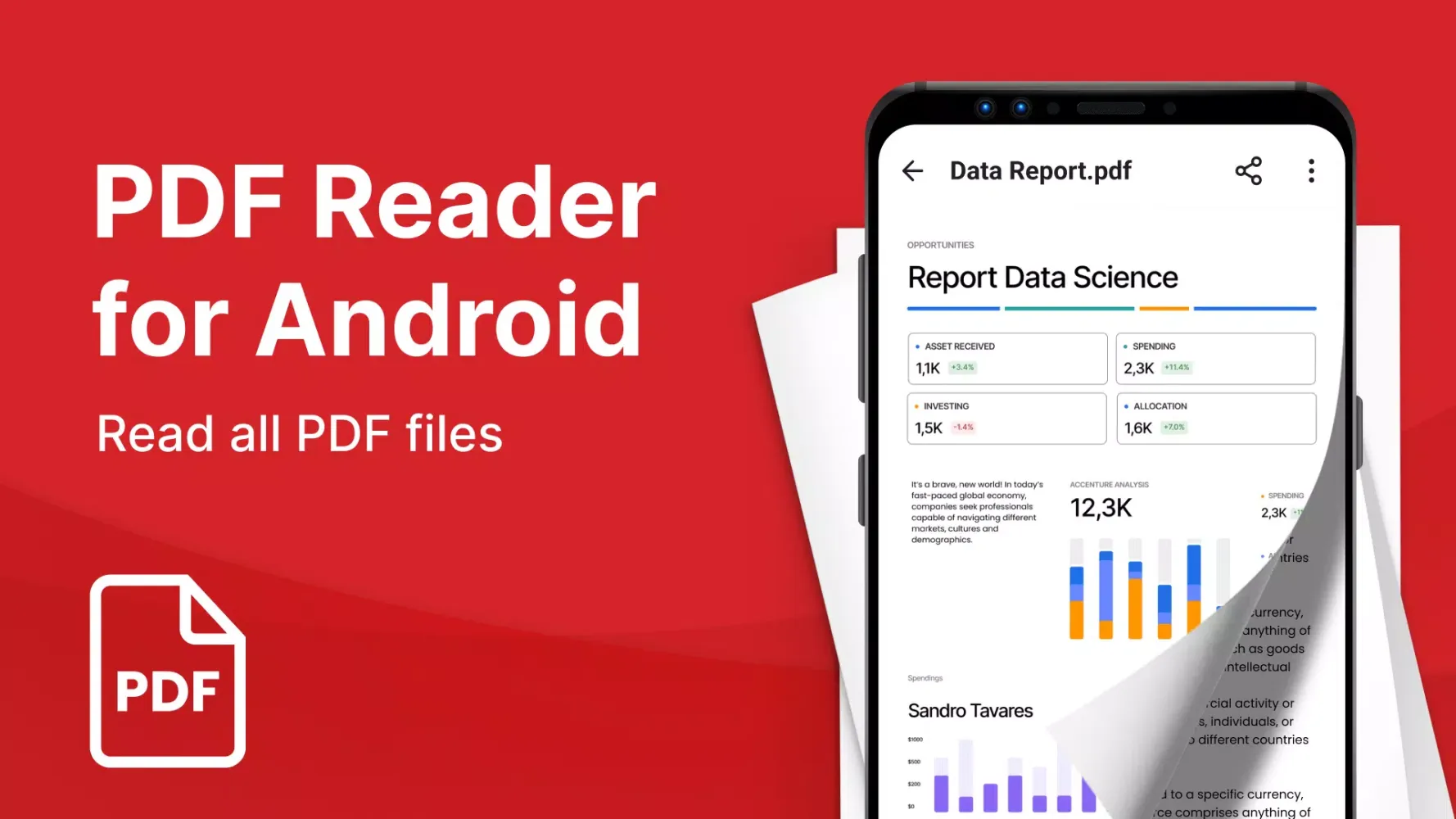 Captures d'écran de PDF Reader