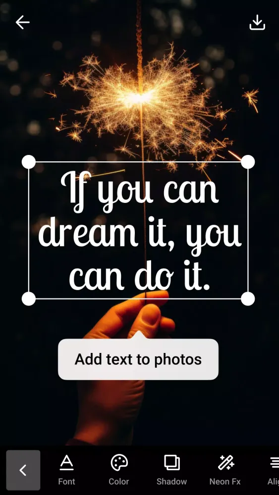 Add Text on Photo - Text Art Screenshots