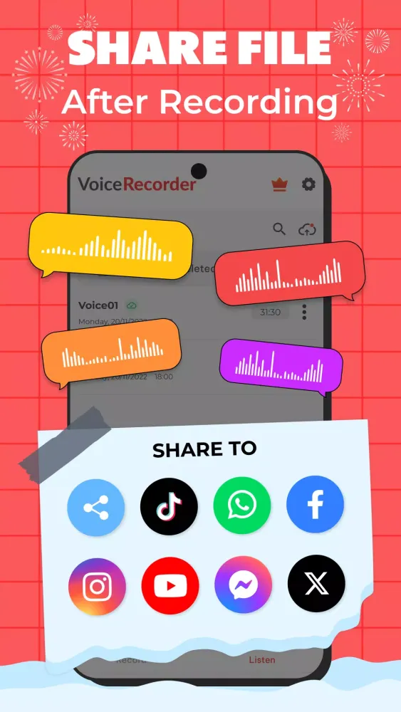 Voice Recorder Screenshots