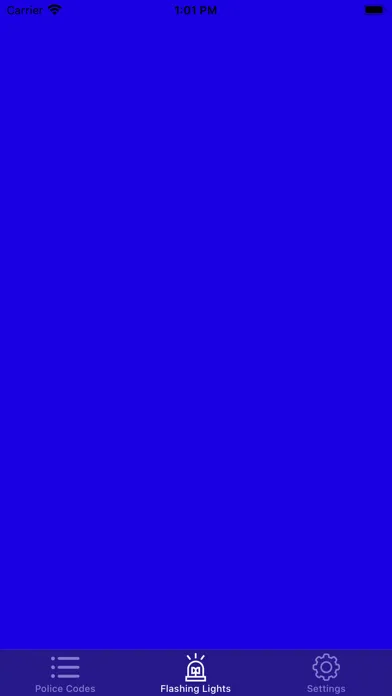 Capturas de tela do Blue Chatter Police Sirens