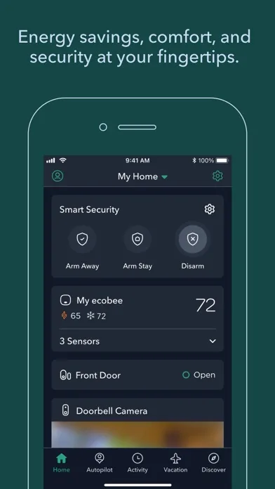 ecobee Screenshots