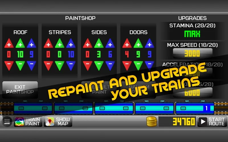 Скриншоты Subway Train Simulator 2D