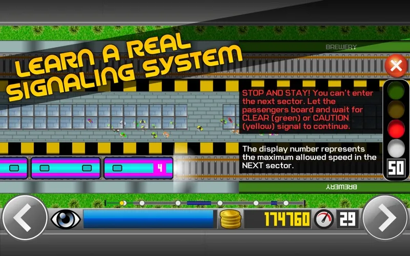 Скриншоты Subway Train Simulator 2D