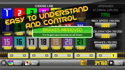 Subway Simulator 2D سکرین شاٹس