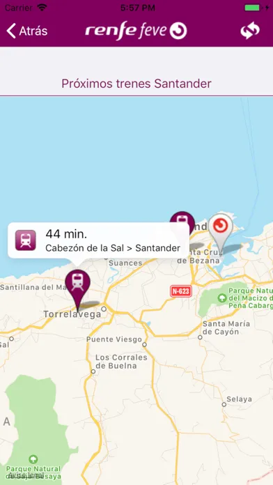تصاویر Horarios Renfe Feve