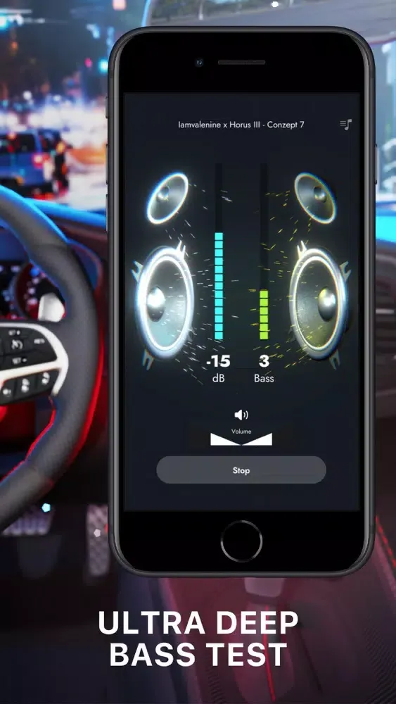 Bass Meter - Car Stereo Tester স্ক্রিনশট