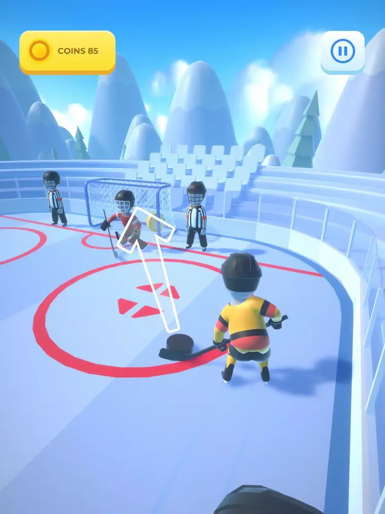 Hockey Clash - Brutal Goalie iPad  Ekran Görüntüleri