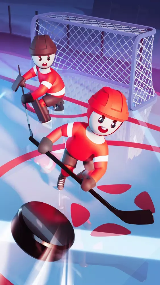 Hockey Clash - Brutal Goalie Ekran Görüntüleri