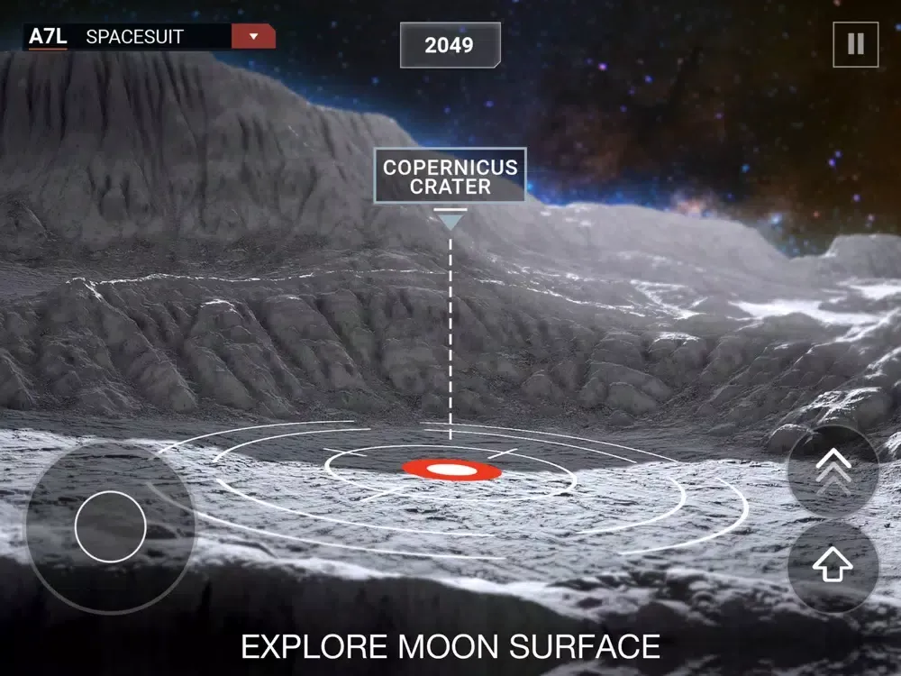 Zrzuty ekranu Moon 2049 - Stars Map Tonight iPad 