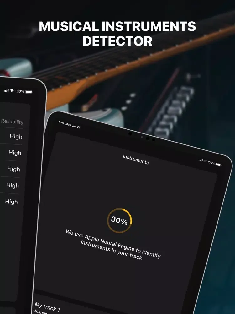 Musical Instruments Identifier iPad  Screenshots