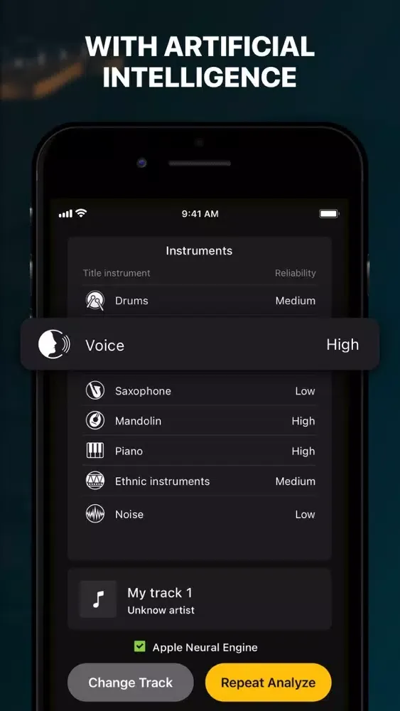 Musical Instruments Identifier Screenshots