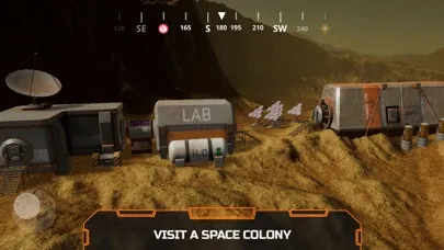 Tangkapan skrin Mars Flight - Colonial Station
