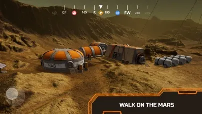 Tangkapan skrin Mars Flight - Colonial Station