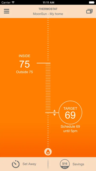 Smart Thermostat by NV Energy سکرین شاٹس