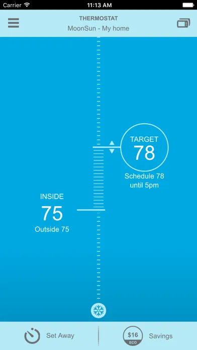 Smart Thermostat by NV Energy سکرین شاٹس