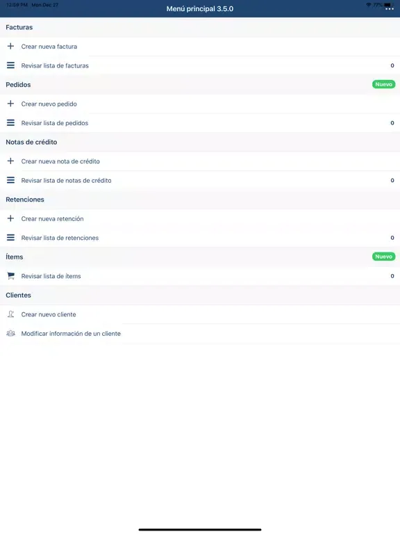 Screenshot di Rapifac iPad 