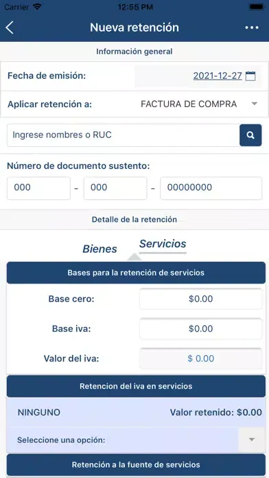 Screenshot di Rapifac