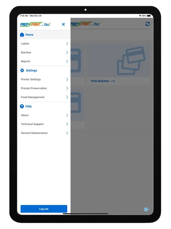 Capturas de pantalla de Prep N Print with Flex iPad 
