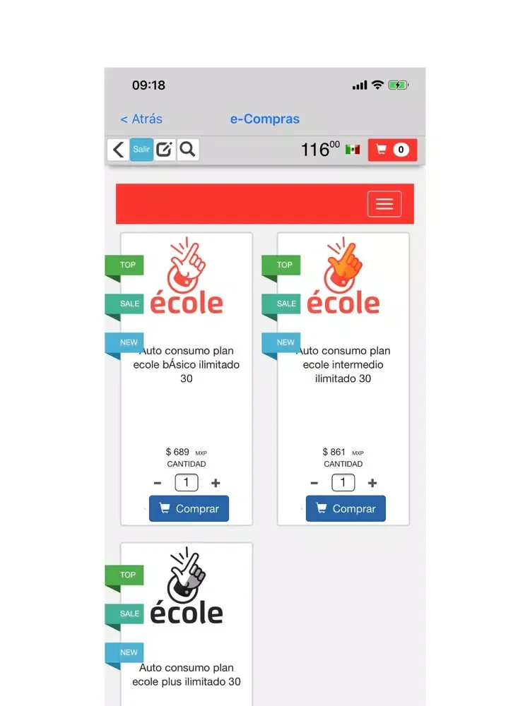 ecole app iPad  Screenshots