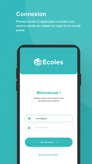Ecoles App سکرین شاٹس