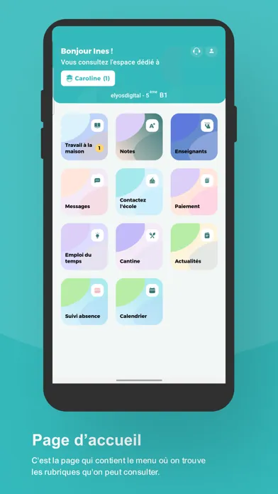 Ecoles App سکرین شاٹس