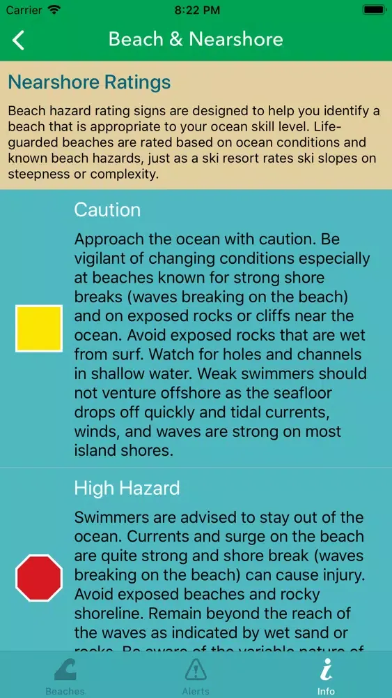 Hawaii Beach Safety स्क्रीनशॉट