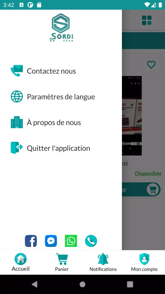 Sordi Shop Screenshots