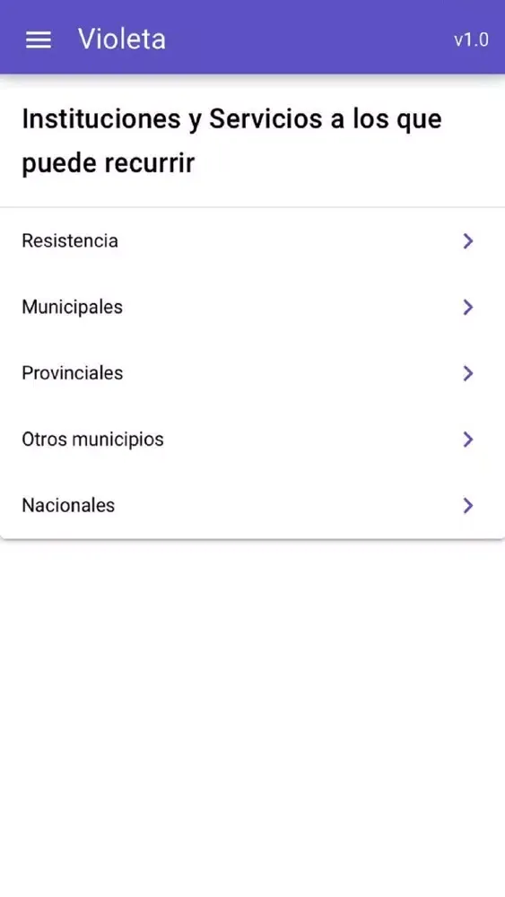 Capturas de pantalla de Violeta