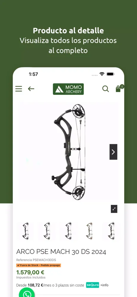 Captures d'écran de Momo Archery Shop