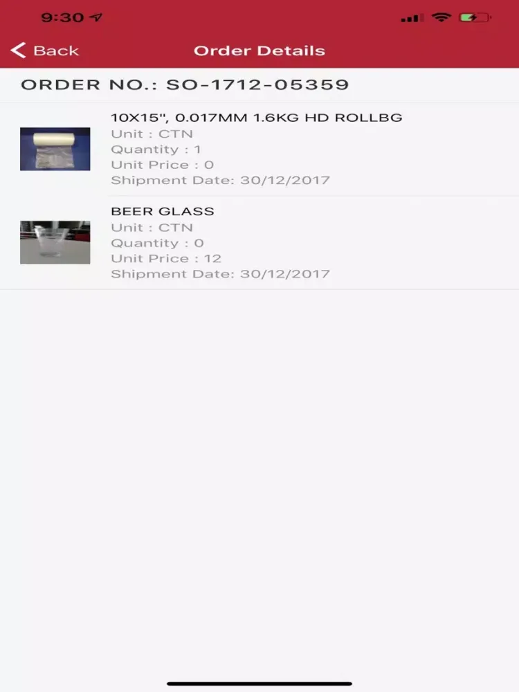 Screenshot di BTH E-Com iPad 