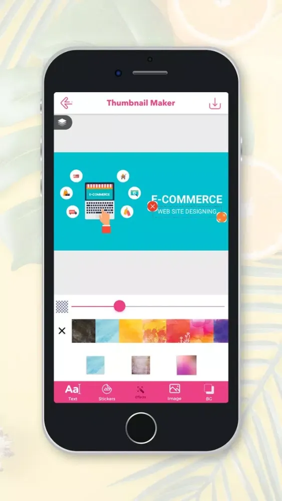 Captures d'écran de E-Commerce Thumbnail Maker