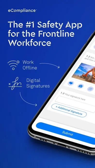 ภาพหน้าจอของ eCompliance – Safety App