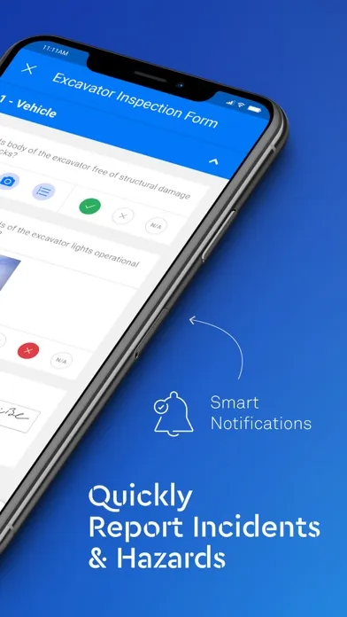 ภาพหน้าจอของ eCompliance – Safety App
