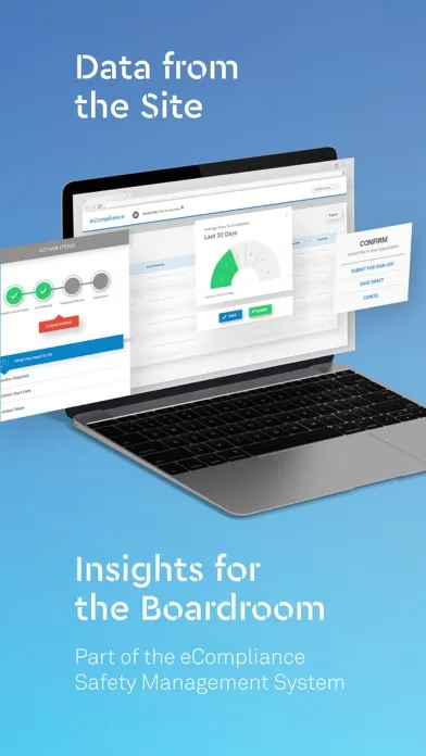 ภาพหน้าจอของ eCompliance – Safety App