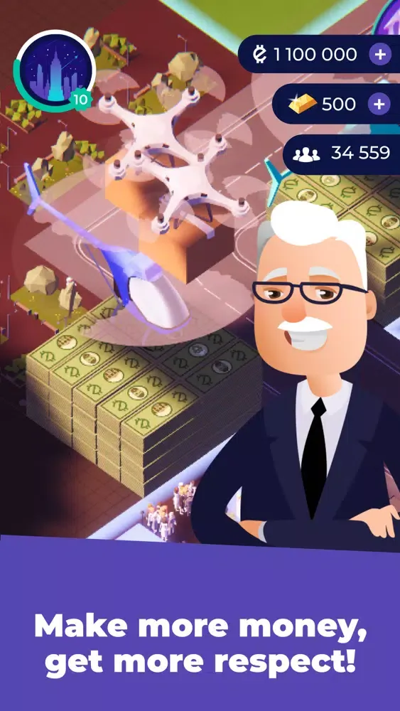 Econia. Idle, Tycoon, Clicker Ekran Görüntüleri