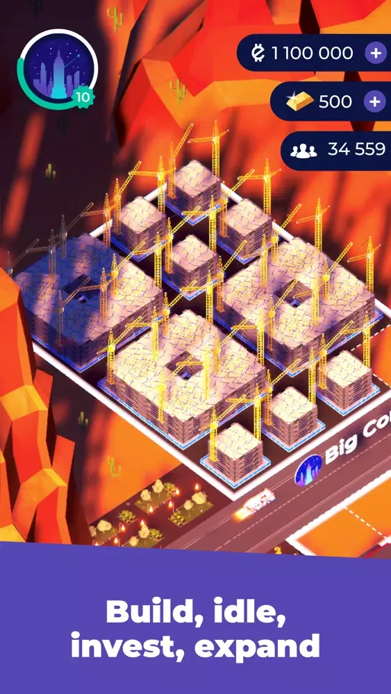 Econia. Idle, Tycoon, Clicker Ekran Görüntüleri