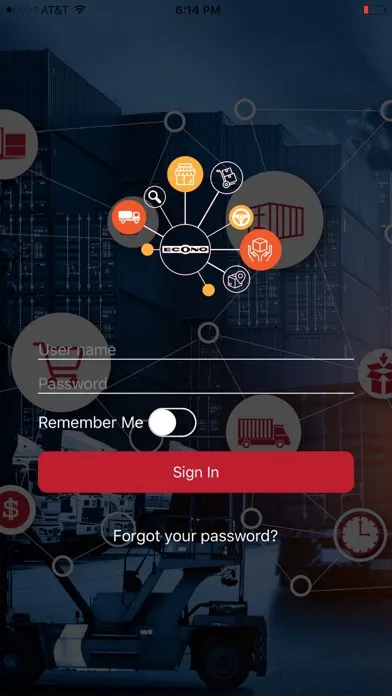 Tangkapan layar Econo SMS Mobile