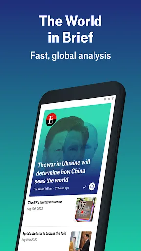 Capturas de pantalla de Espresso from The Economist