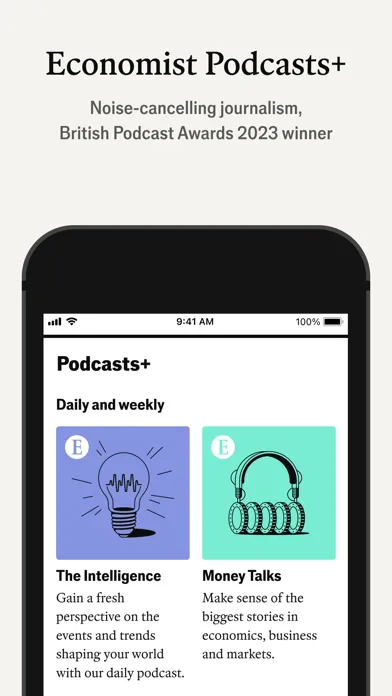 The Economist - News, Podcasts スクリーンショット