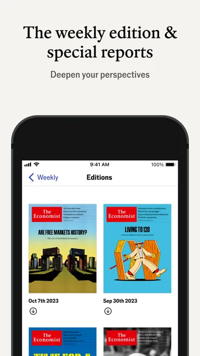 The Economist - News, Podcasts スクリーンショット