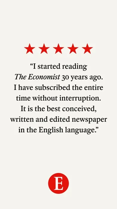 The Economist - News, Podcasts スクリーンショット
