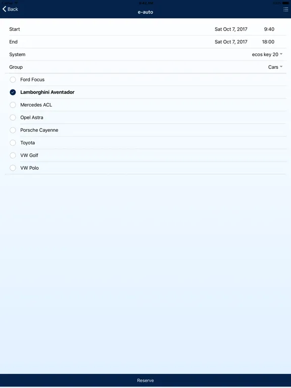 e-auto iPad 应用截图